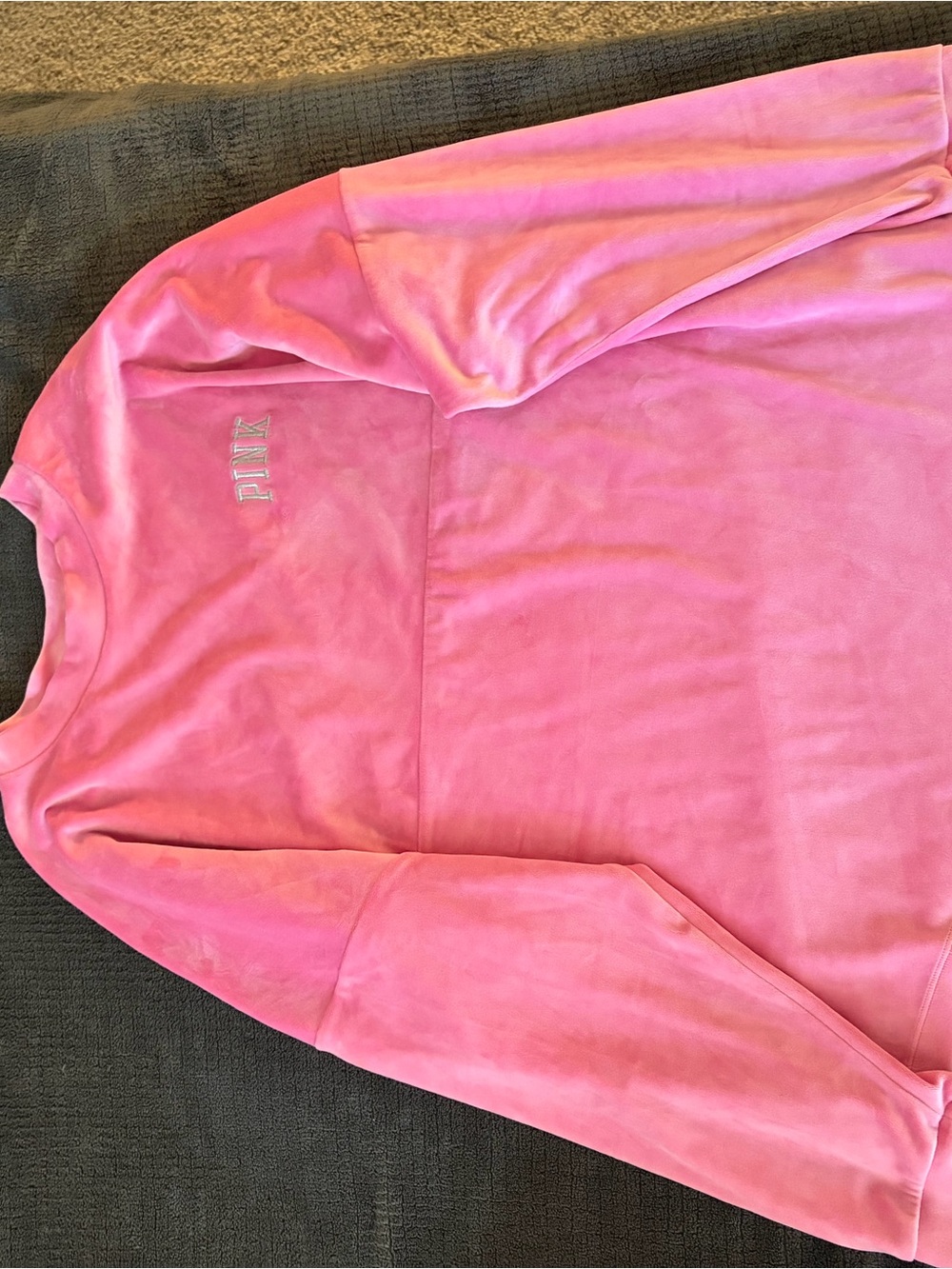 PINK Victoria's Secret Plush Crewneck Sweater - Bubblegum Pink